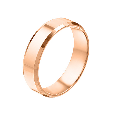 Обручальное кольцо шириной 5 мм 200-000-554